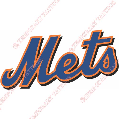 New York Mets Customize Temporary Tattoos Stickers NO.1749